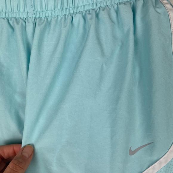 Nike Tempo Core 3” Running Shorts Light Blue Womens Large Athletic Activewear - Picture 4 of 11